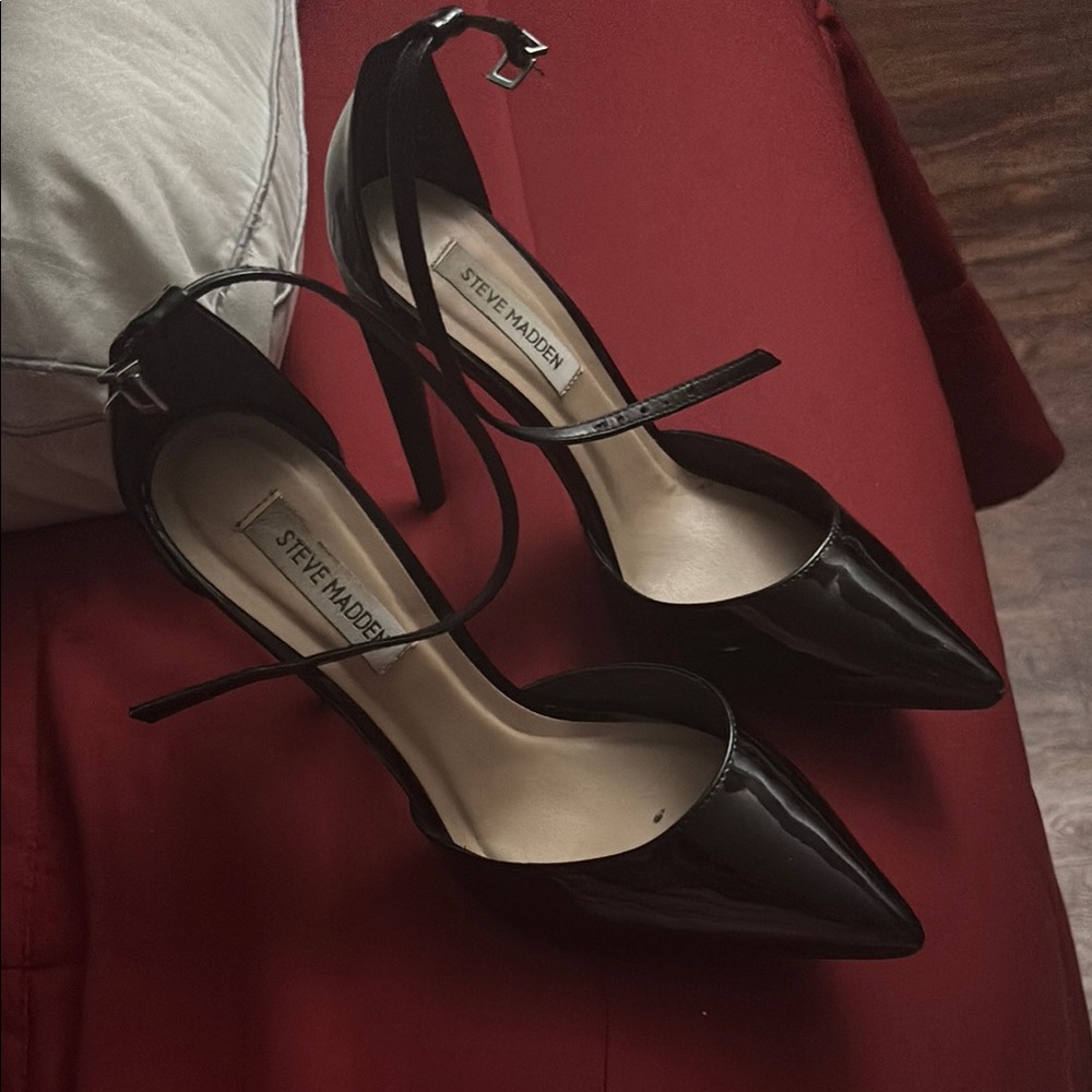 Steve Madden Black Women's Heels